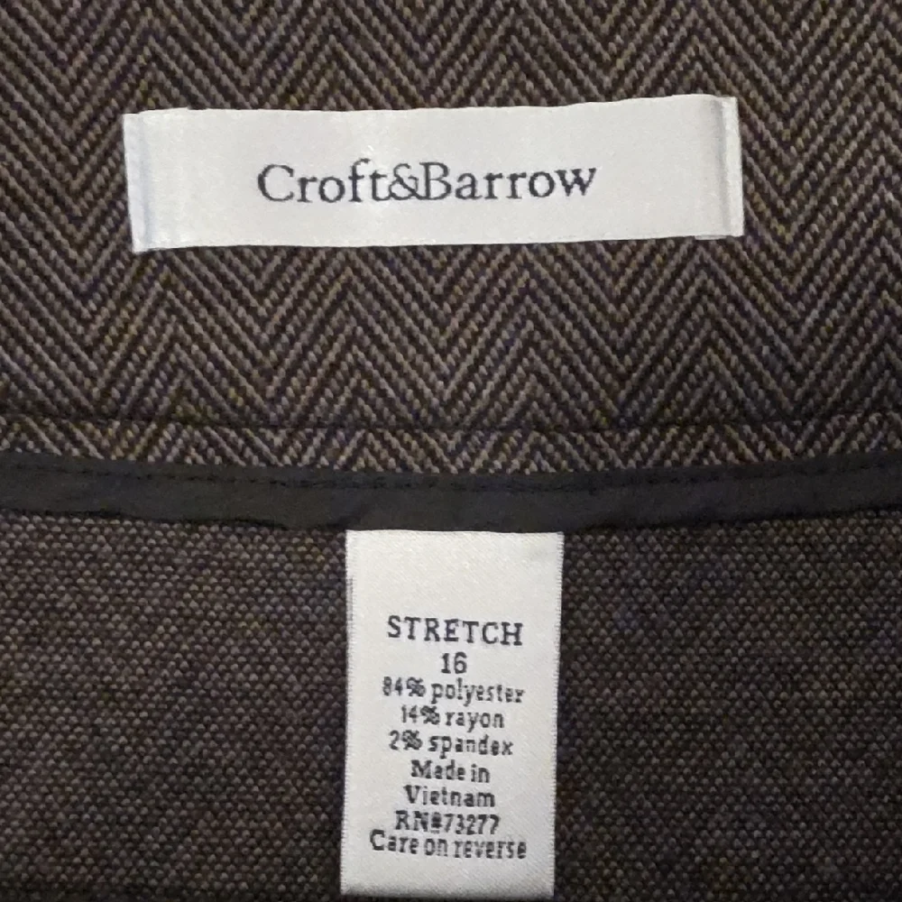 croft & barrow side zipper